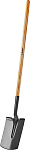 ЗУБР 310х215х1500, деревянный черенок, лопата штыковая прямоугольная 4-39511_z02 купить по цене 1 194 ₽ в интернет магазине ТЕХСАД