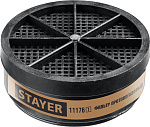 STAYER тип A1, фильтр противогазовый для HF-6000 11176_z01 Professional купить по цене 111 ₽ в интернет магазине ТЕХСАД
