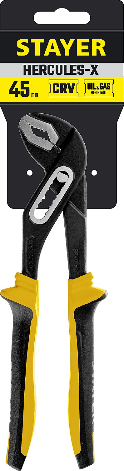 STAYER 250 мм, клещи переставные Hercules-Х 2236_z03 Professional купить по цене 770 ₽ в интернет магазине ТЕХСАД