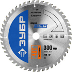 ЗУБР Ø 300 x 32 мм, 48T, диск пильный по дереву ''Оптимальный рез'' 36903-300-32-48 купить по цене 2 330 ₽ в интернет магазине ТЕХСАД