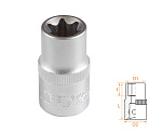 Головка торцевая TORX Е-стандарт 1/2'', E16 AFFIX AF00043016 купить по цене 150 ₽ в интернет магазине ТЕХСАД