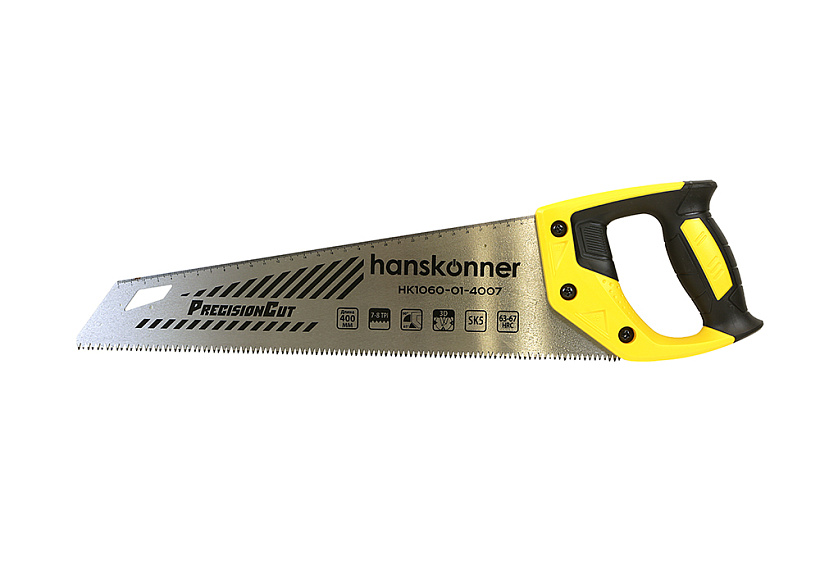 Ножовка по дереву Hanskonner HK1060-01-4007 купить по цене 1 110 ₽ в интернет магазине ТЕХСАД