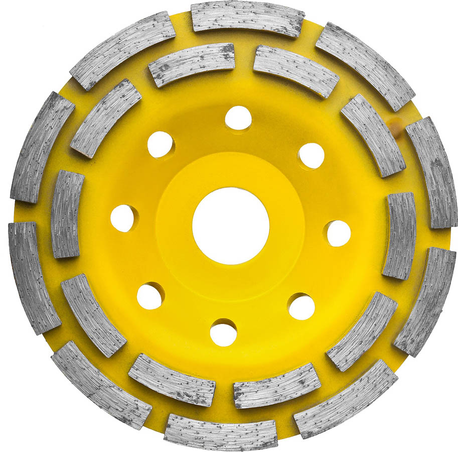 STAYER  125 мм, L- 22.2 мм, алмазная, сегментная, двухрядная, чашка 33381-125 купить по цене 940 ₽ в интернет магазине ТЕХСАД
