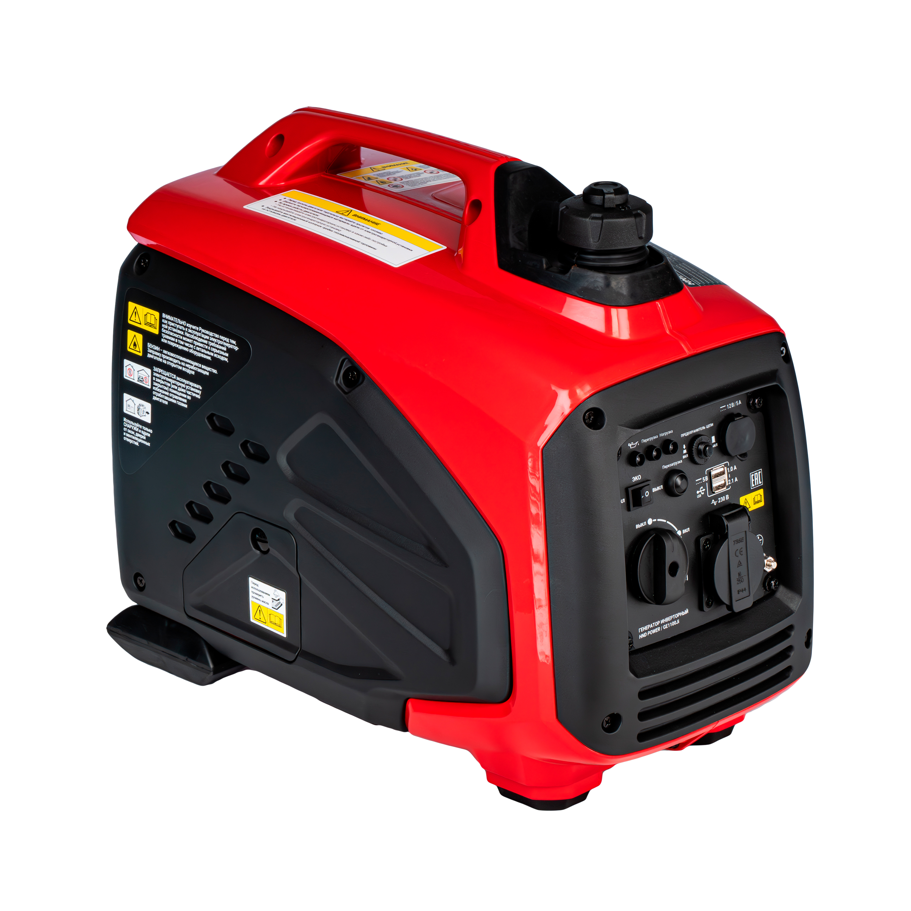 Инверторный генератор HND GE1100Ji (1,1 кВт) купить по цене 39 900 ₽ в интернет магазине ТЕХСАД