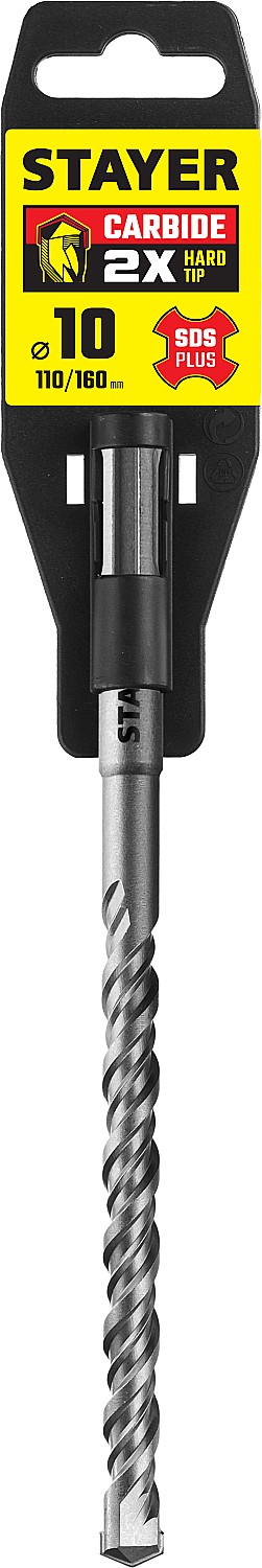 STAYER 10 x 160 мм, бур SDS-plus 2930-160-10_z02 купить по цене 165 ₽ в интернет магазине ТЕХСАД