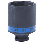Головка торцевая ударная глубокая шестигранная 1/2'', 46 мм KING TONY 443546M купить по цене 1 520 ₽ в интернет магазине ТЕХСАД
