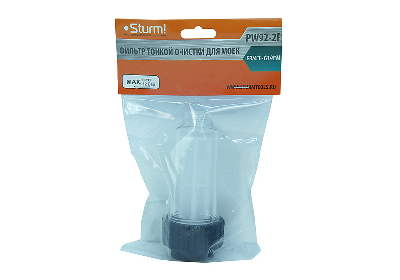Фильтр тонкой очистки для мойки высокого давления Sturm! PW92-2F купить по цене 430 ₽ в интернет магазине ТЕХСАД