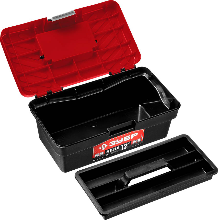 ЗУБР 285 х 155 х 125 мм (12''), пластиковый, ящик для инструмента НЕВА-12 38323-12 купить по цене 400 ₽ в интернет магазине ТЕХСАД