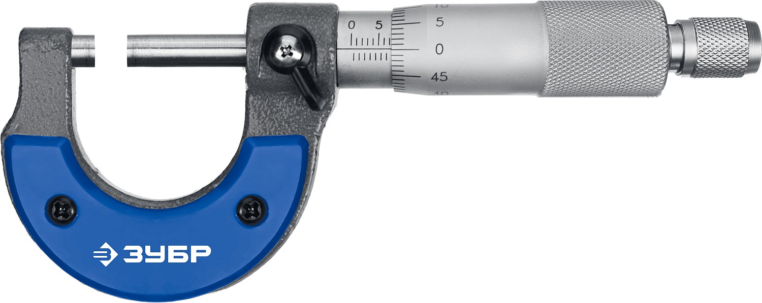 ЗУБР 0-25 мм, микрометр механический МК 25 34480-25_z02 Профессионал купить по цене 2 200 ₽ в интернет магазине ТЕХСАД