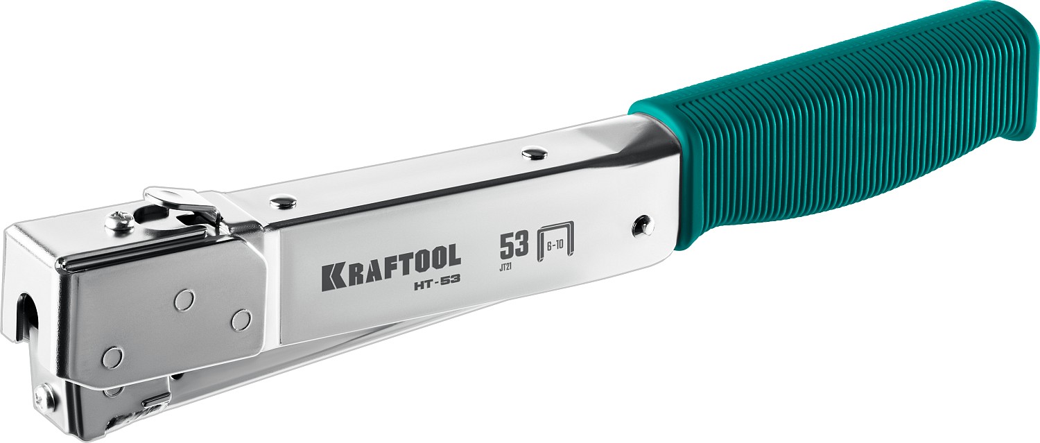 KRAFTOOL скобы тип 53, cкобозабиватель стальной HT-53 3153 купить по цене 2 790 ₽ в интернет магазине ТЕХСАД