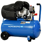 Компрессор поршневой, коаксиальный NORDBERG NCE50/410V купить по цене 29 198 ₽ в интернет магазине ТЕХСАД
