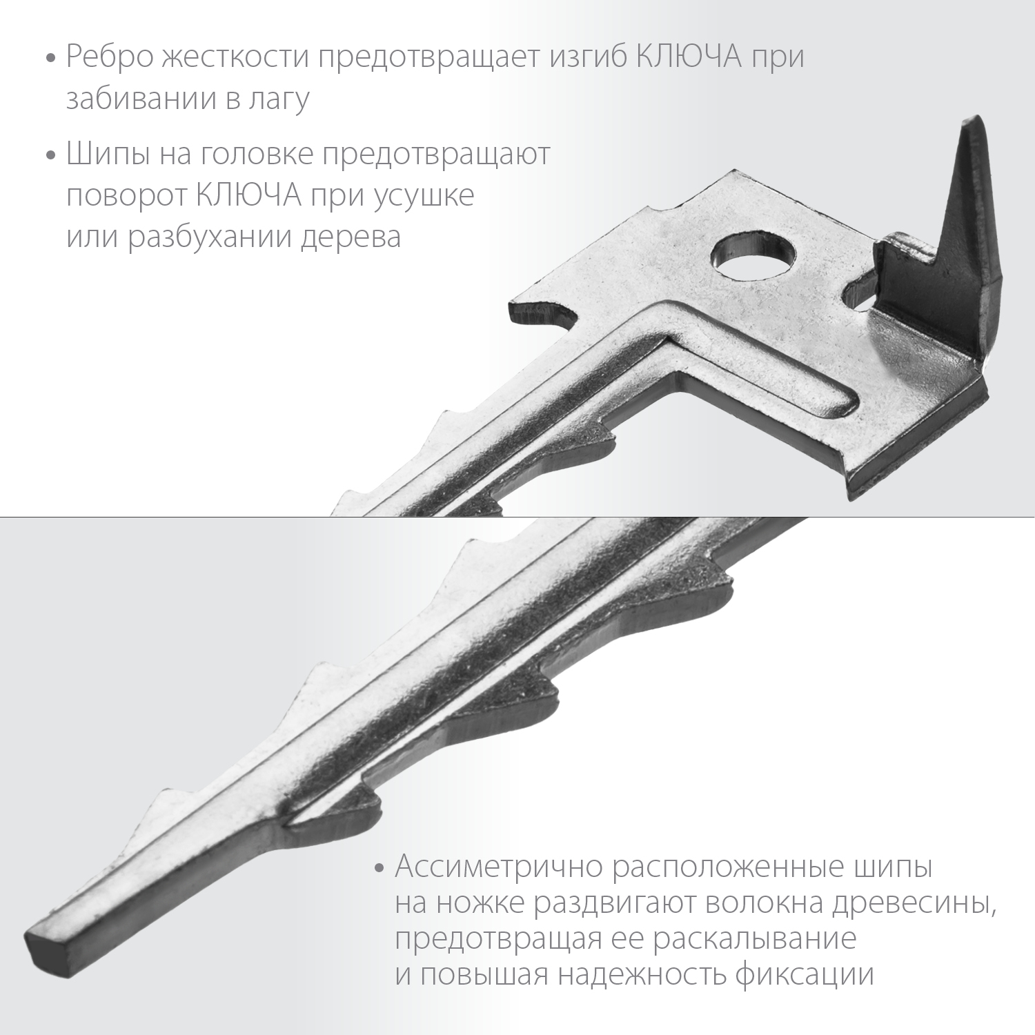 ЗУБР 200 шт, 60 х 30 мм, крепеж ключ с шипом для террасной доски 30705 купить по цене 3 210 ₽ в интернет магазине ТЕХСАД