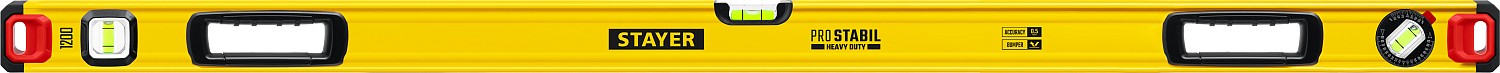 STAYER 1200 мм, уровень строительный фрезерованный ProSTABIL 3471-120_z02 купить по цене 1 570 ₽ в интернет магазине ТЕХСАД