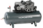 Компрессор поршневой, ременной NORDBERG NCP300/690 купить по цене 129 377 ₽ в интернет магазине ТЕХСАД