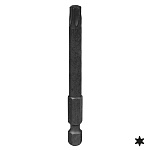 Вставка (бита) торцевая 1/4'', Torx, Т40, L = 70 мм, для шуруповерта KING TONY 717040T купить по цене 110 ₽ в интернет магазине ТЕХСАД
