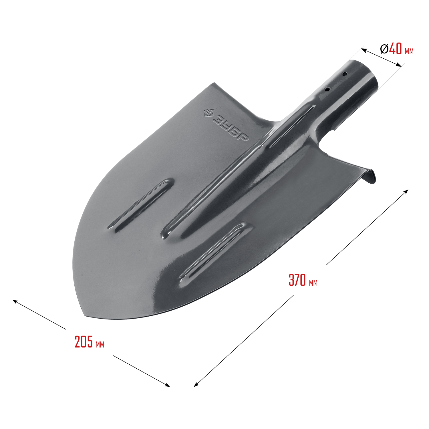 ЗУБР 380х208, с ребрами жесткости ЛКО, без черенка, лопата штыковая 39414 ЗУБР 380х208, с ребрами жесткости ЛКО, без черенка, лопата штыковая 39414 купить по цене 460 ₽ в интернет магазине ТЕХСАД