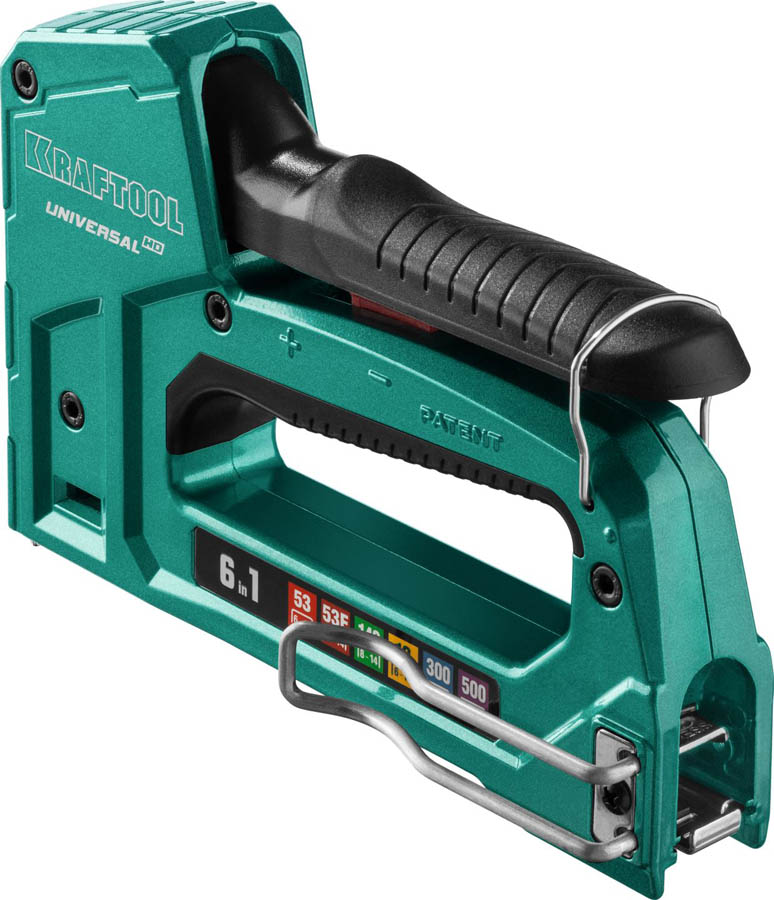 KRAFTOOL 6-в-1, тип 53, 53F, 140, 13, 300, 500, степлер для скоб Universal HD 3188 купить по цене 3 290 ₽ в интернет магазине ТЕХСАД