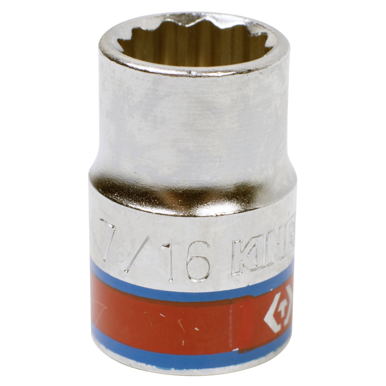 Головка торцевая стандартная двенадцатигранная 3/8'', 7/16'', дюймовая KING TONY 333014S купить по цене 120 ₽ в интернет магазине ТЕХСАД