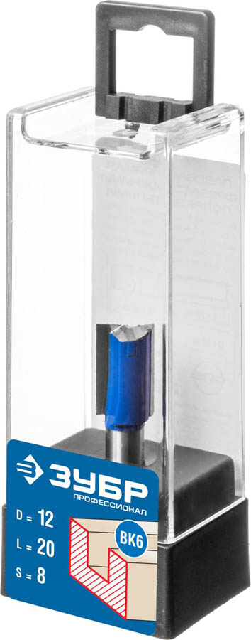 ЗУБР 12 x 19 мм, хвостовик 8 мм, фреза пазовая прямая с нижними подрезателями 28755-12-19 Профессионал ЗУБР 12 x 19 мм, хвостовик 8 мм, фреза пазовая прямая с нижними подрезателями 28755-12-19 Профессионал купить по цене 560 ₽ в интернет магазине ТЕХСАД