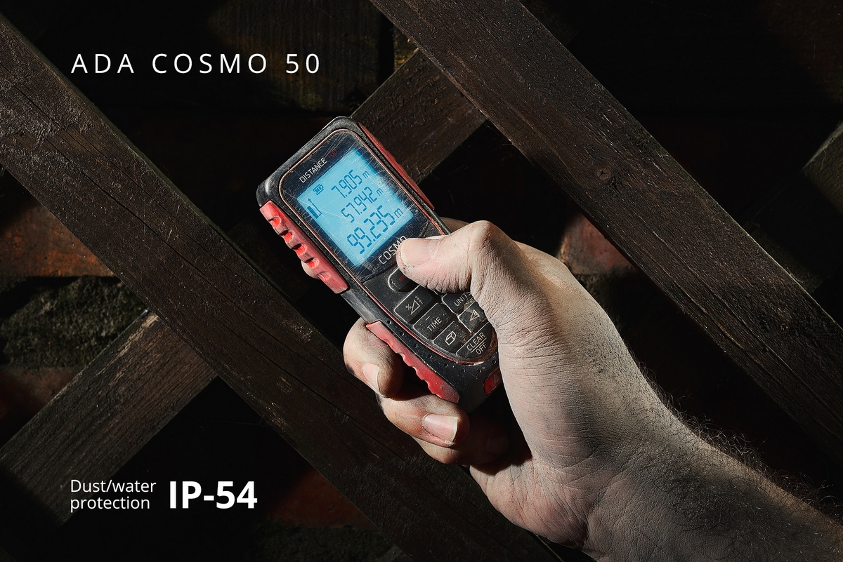 Лазерная рулетка ADA COSMO 50 купить по цене 4&nbsp;490 ₽ в интернет магазине ТЕХСАД