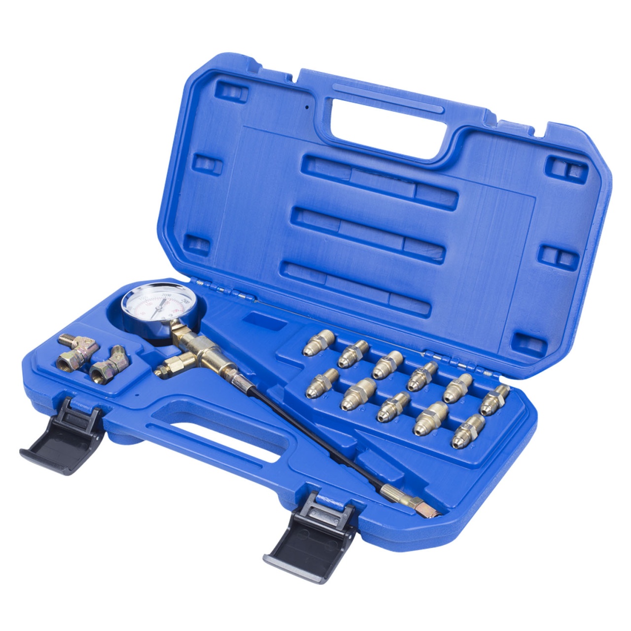 Манометр для измерения давления в тормозных системах, 14 предметов МАСТАК 120-50024C купить по цене 17&nbsp;700 ₽ в интернет магазине ТЕХСАД