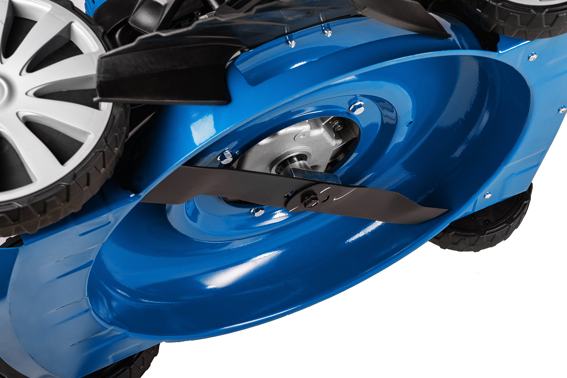 Бензиновая газонокосилка HYUNDAI L 5100M купить по цене 33&nbsp;090 ₽ в интернет магазине ТЕХСАД