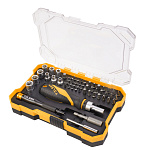 Набор вставок (бит) 1/4'', PH, PZ, Hex, Torx, Slotted, 56 предметов TOLSEN TT20187 купить по цене 1 920 ₽ в интернет магазине ТЕХСАД