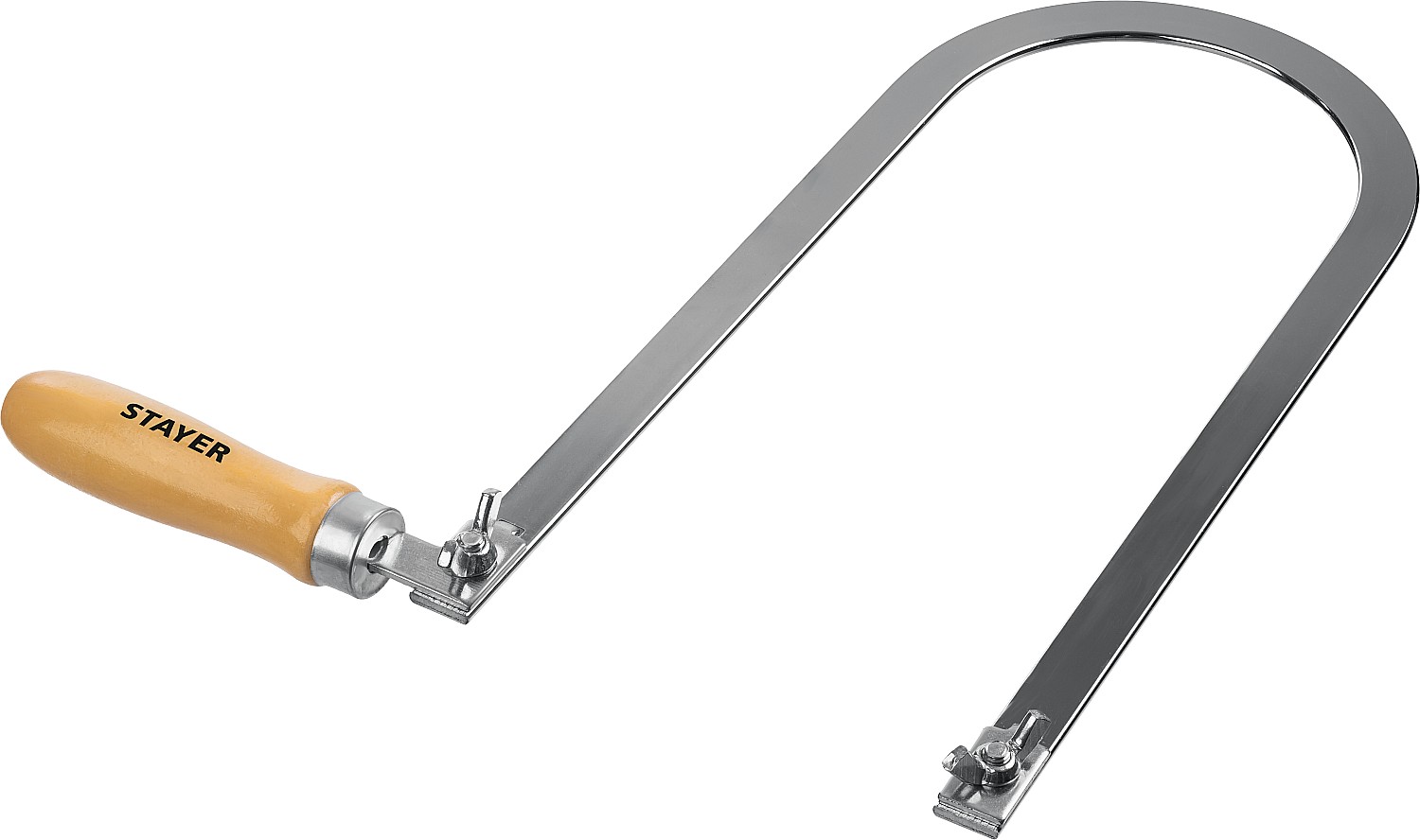 STAYER 130x250 мм, лобзик ручной хромированный 1530-25_z02 Master купить по цене 450 ₽ в интернет магазине ТЕХСАД