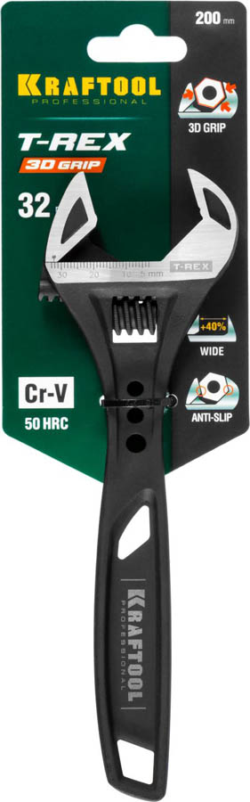 KRAFTOOL 200/32 мм, ключ разводной силовой T-REX 27254-20 KRAFTOOL 200/32 мм, ключ разводной силовой T-REX 27254-20 купить по цене 1 820 ₽ в интернет магазине ТЕХСАД
