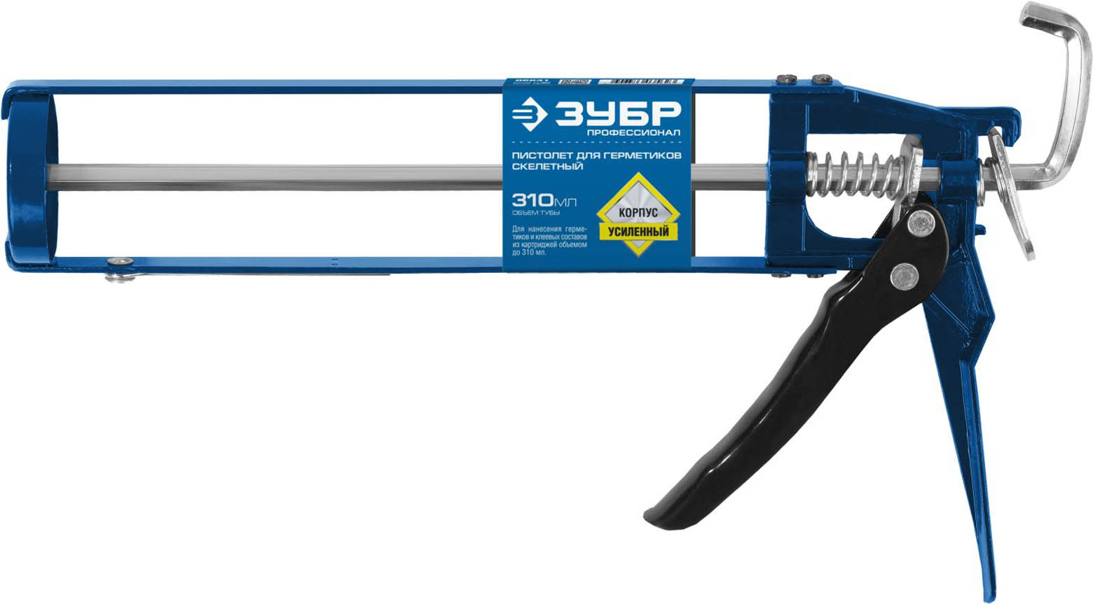 ЗУБР 310 мл, скелетный, шестигранный шток, усиленный, пистолет для герметика Монтажник 06631 купить по цене 610 ₽ в интернет магазине ТЕХСАД