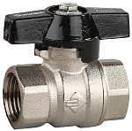 ЗУБР d=1/2'' кран шаровой полнопроходной, бабочка, ''мама-мама'' 4-51323-C-1/2 купить по цене 361 ₽ в интернет магазине ТЕХСАД