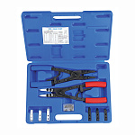 Набор съемников стопорных колец 267 мм, сменные насадки, 15 предметов, кейс KING TONY 45115PP купить по цене 6 750 ₽ в интернет магазине ТЕХСАД