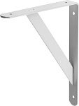 STAYER 250х200х30х4 мм, белый, уголок-кронштейн, усиленный 37421-1 купить по цене 410 ₽ в интернет магазине ТЕХСАД