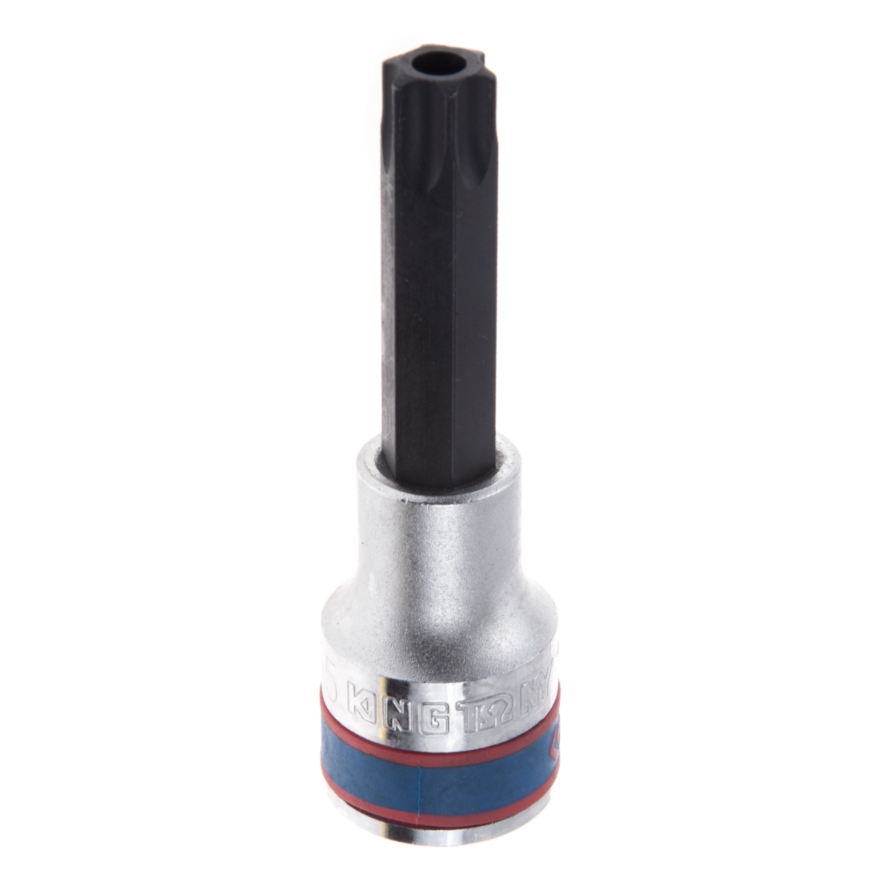 Насадка (бита) торцевая 1/2'', Torx, T55, L = 80 мм, с отверстием KING TONY 403755 купить по цене 560 ₽ в интернет магазине ТЕХСАД