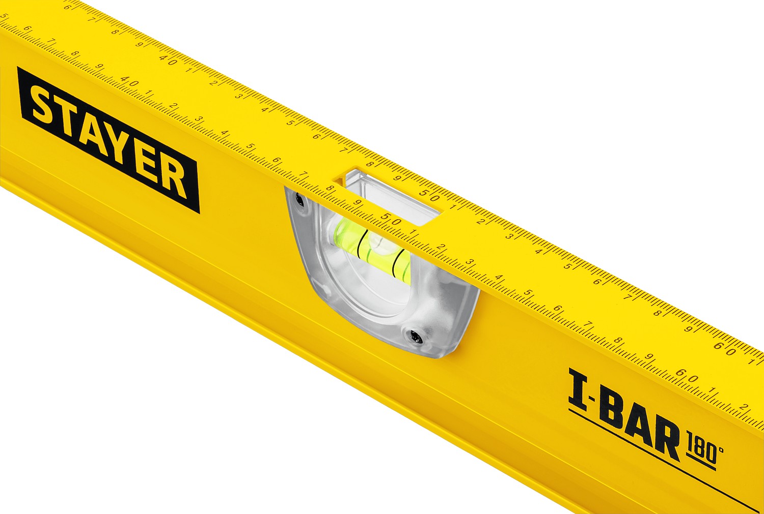 STAYER I-Bar180 800 мм двутавровый уровень, 3 глазка, линейка, поворотный глазок, 3470-080_z02 купить по цене 780 ₽ в интернет магазине ТЕХСАД