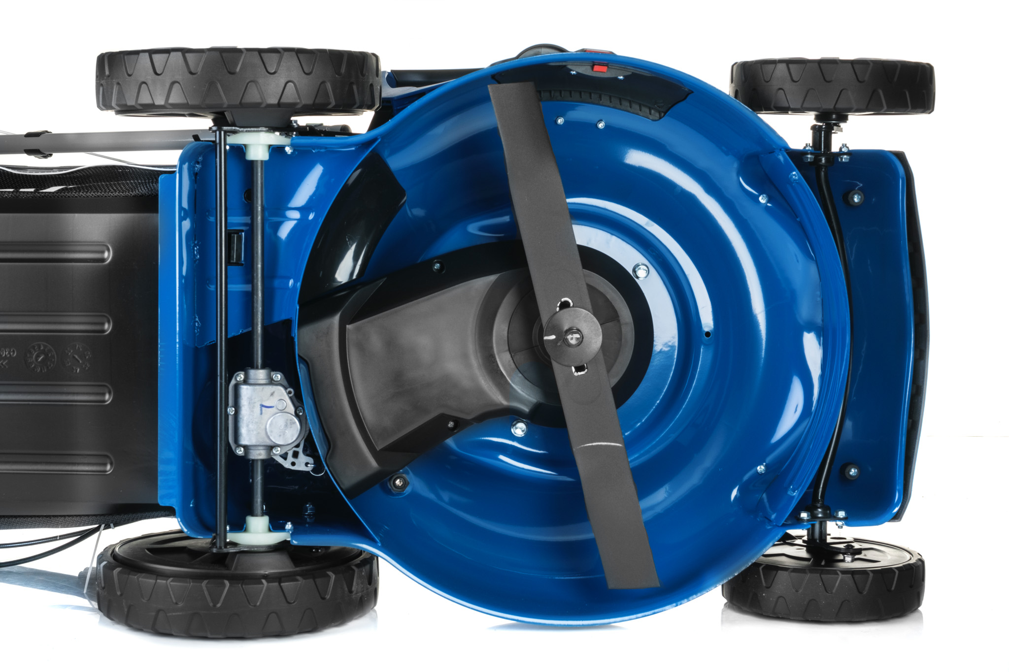 Самоходная бензиновая газонокосилка Hyundai L 5110RSE с электростартером купить по цене 67&nbsp;390 ₽ в интернет магазине ТЕХСАД