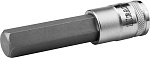 KRAFTOOL 1/2'', 100 мм, S2 сталь, H12, удлиненная, сатинированная, торцовая бита-головка INDUSTRIE QUALITAT 27909-12_z01 купить по цене 307 ₽ в интернет магазине ТЕХСАД