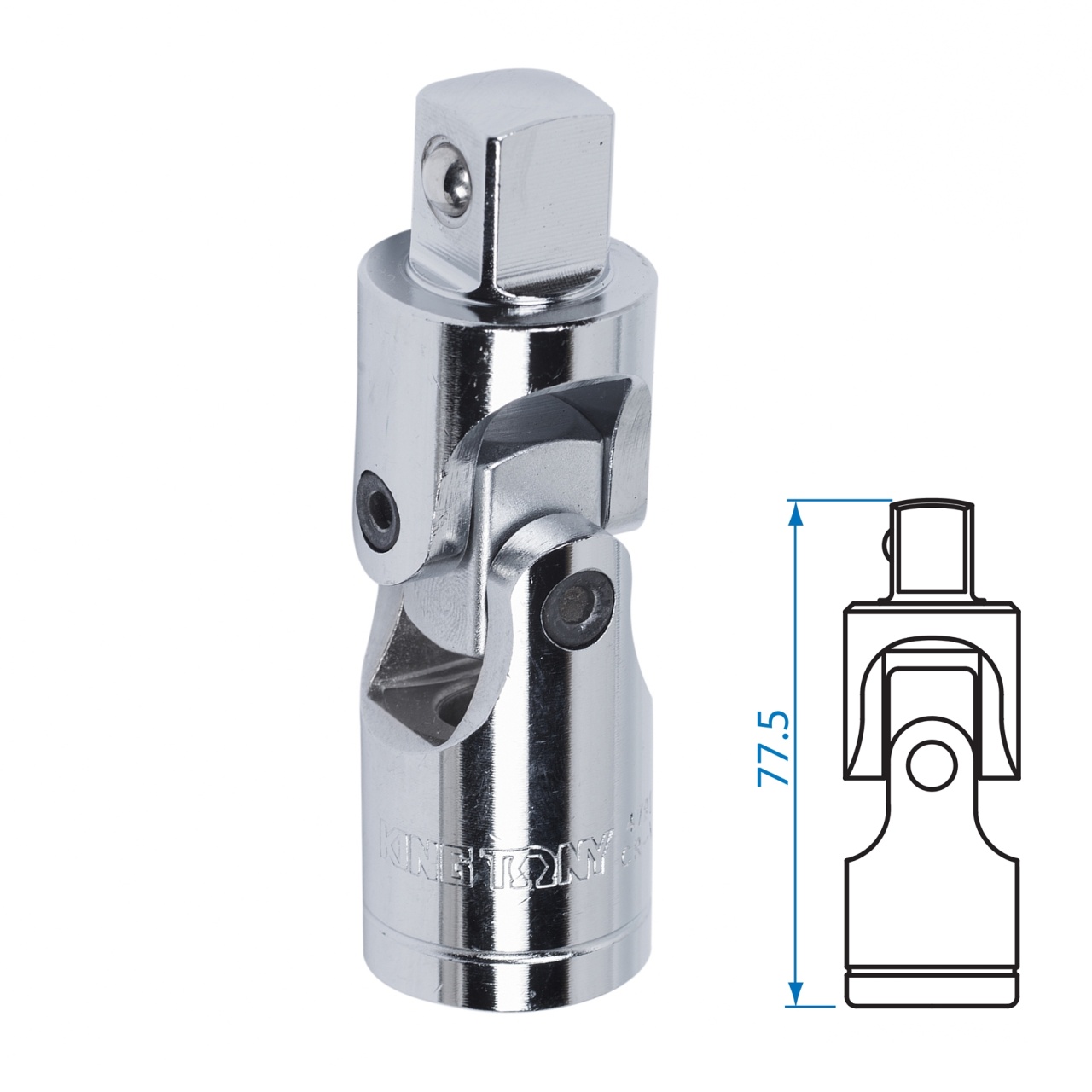 Кардан 1/2'' KING TONY 4791R купить по цене 560 ₽ в интернет магазине ТЕХСАД