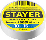 STAYER 10м х 15 мм, белая, Protect-10 изолента ПВХ 12291-W_z01 Professional STAYER 10м х 15 мм, белая, Protect-10 изолента ПВХ 12291-W_z01 Professional купить по цене 32 ₽ в интернет магазине ТЕХСАД