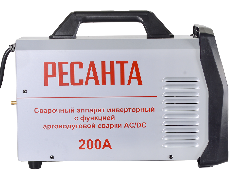 Сварочный аппарат инверторный Ресанта САИ-200АД (АС/DC) купить по цене 74 190 ₽ в интернет магазине ТЕХСАД