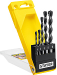 STAYER 5 шт: Ø 4-5-6-8-10 мм, набор сверл по бетону HERCULES 2915-H5_z01 PROFESSIONAL купить по цене 540 ₽ в интернет магазине ТЕХСАД