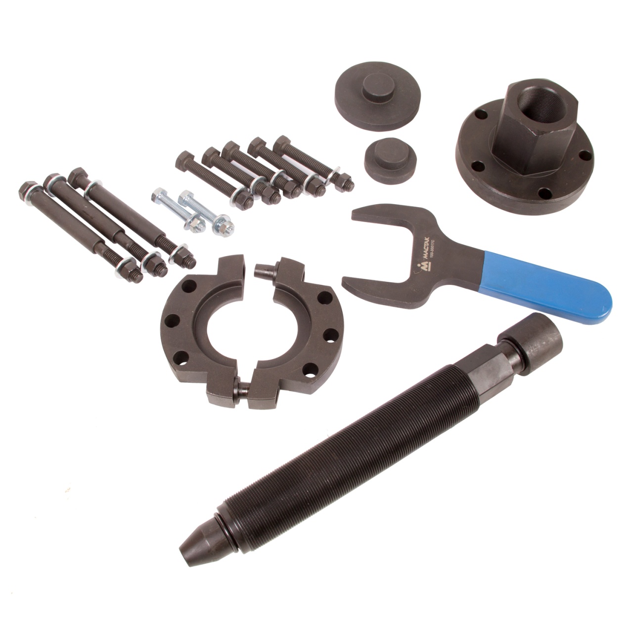 Набор оправок для монтажа и демонтажа ступичных подшипников FORD, кейс, 17 предметов МАСТАК 100-30017C купить по цене 32 900 ₽ в интернет магазине ТЕХСАД