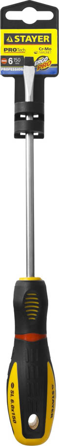 STAYER SL6x150 мм, отвертка 25131-06-15_z02 купить по цене 56 ₽ в интернет магазине ТЕХСАД