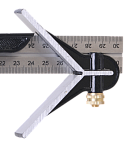 Угольник Sturm! 2020-09-300 с уровнем, транспортиром и чертилкой купить по цене 1 420 ₽ в интернет магазине ТЕХСАД