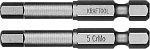 KRAFTOOL HEX5, 50 мм, 2 шт., кованые профессиональные биты X-DRIVE 26127-5-50-2 купить по цене 274 ₽ в интернет магазине ТЕХСАД