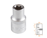 Головка торцевая TORX Е-стандарт 1/2'', E14 AFFIX AF00043014 купить по цене 150 ₽ в интернет магазине ТЕХСАД