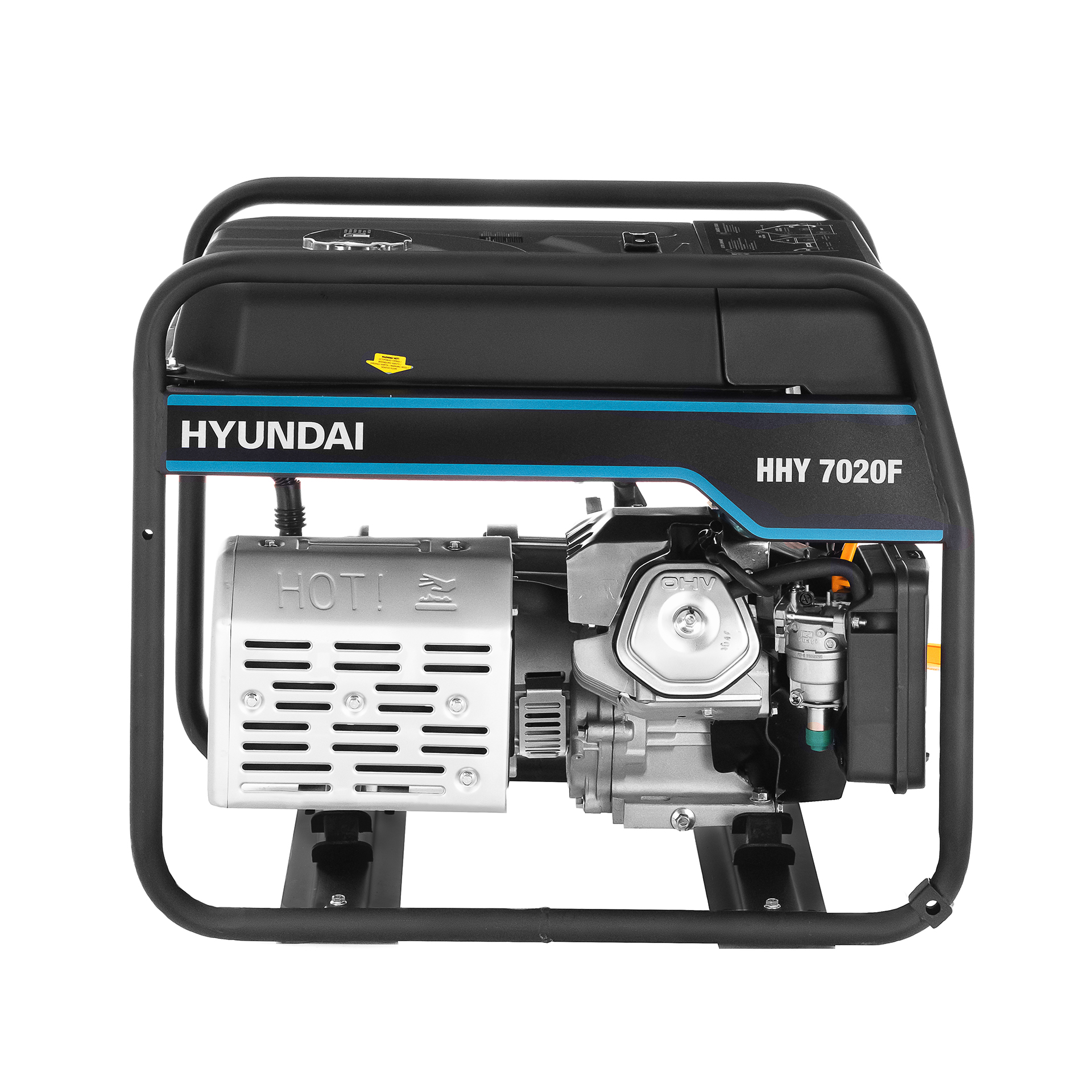 Бензиновый генератор HYUNDAI HHY 7020F купить по цене 79&nbsp;490 ₽ в интернет магазине ТЕХСАД