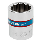 Головка торцевая стандартная двенадцатигранная 1/4'', 14 мм KING TONY 233014M купить по цене 140 ₽ в интернет магазине ТЕХСАД