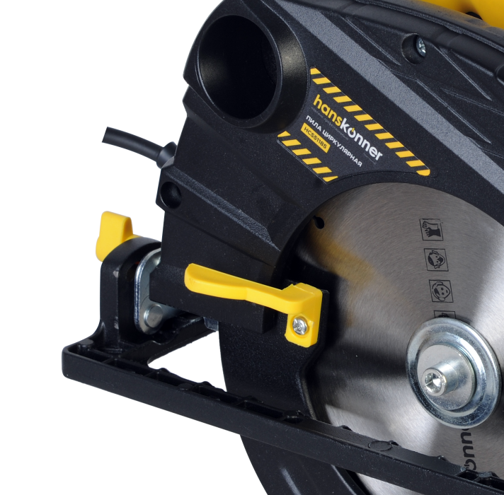 Циркулярная пила Hanskonner HCS51185 купить по цене 9 990 ₽ в интернет магазине ТЕХСАД