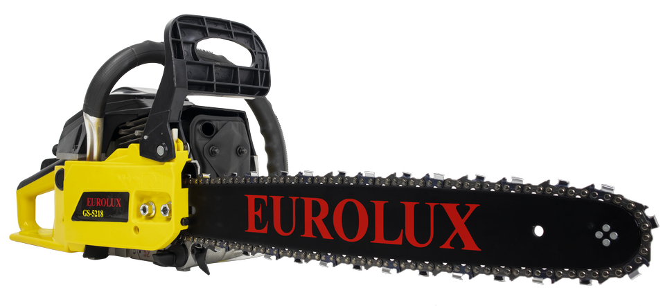 Бензопила Eurolux GS-5218 купить по цене 6 990 ₽ в интернет магазине ТЕХСАД